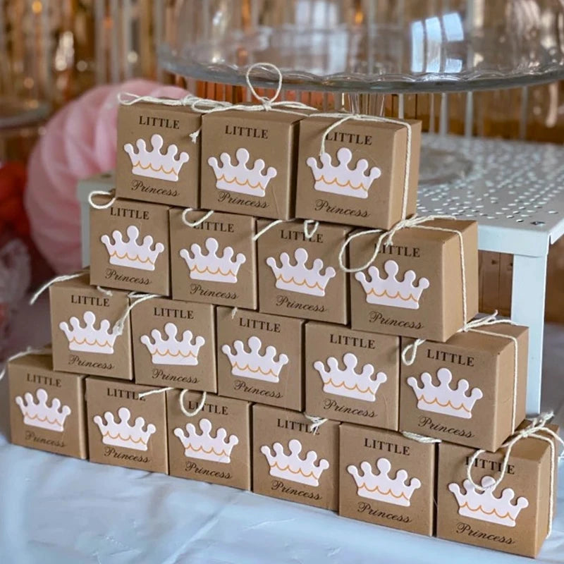 Kraft Papieren Snoepdoosjes