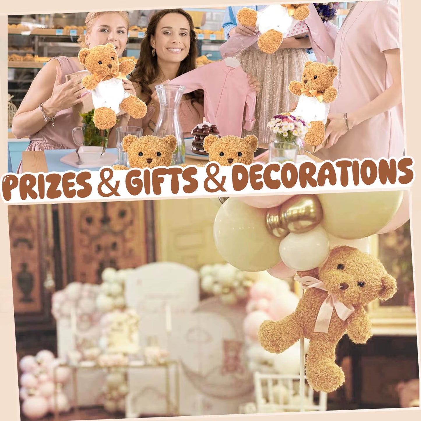 4/6/8/12 Sets Baby Shower Games Prizes Gifts Baby Doll Diapers Bear Blindfolded Diaper Changing Gender Reveal Baby Shower Favors