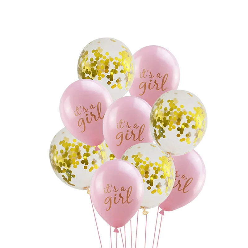 Blauw en Roze Feestdecoratie