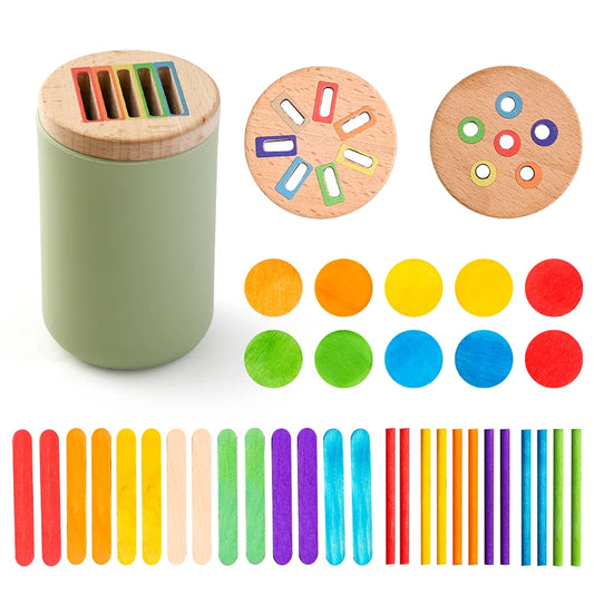 Siliconen Kleuren Sorteer Emmer