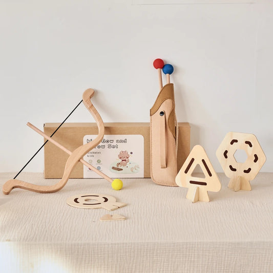 Houten Peuter Boogschiet Set