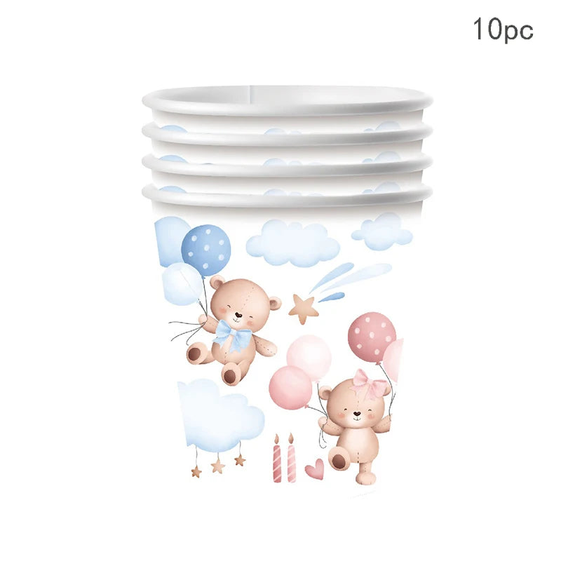 Baby Beer Wegwerp Servies